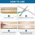 thumbnail image 4 of Uxcell 32.8 ft Backer Rod, 11/32 Inch Diameter Foamed Silicone Foam Caulk Saver, Weather Strip Seal for Sealing Concrete Gaps, Expansion Joints, Crack Filling, Doors, Windows, White, 4 of 6