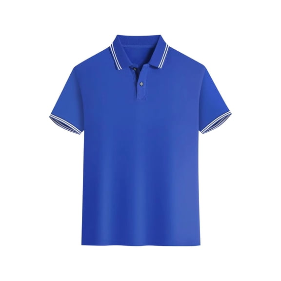 KAUOD Short Sleeve Polo Shirts for Boys School 𝗨niform Striped Loose Fit Pullover Tops Trendy Casual Preppy Shirt
