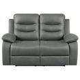 thumbnail image 5 of Nova Upholstered Motion Reclining Loveseat Dark Grey, 5 of 5