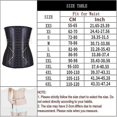 thumbnail image 3 of Entrenador de cintura de látex para mujer, corsé moldeador de cuerpo, ropa moldeadora de cuerpo para mujer, ropa interior adelgazante de 25 huesos de acero, 3 of 3