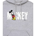 thumbnail image 3 of Disney - Mickey Name Glitch - Men's Fleece Pullover Hoodies, 3 of 5