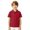 Z11-Wine, variant on YAYUBA Boys Short Sleeve Polo Shirts Kids Casual V-Neck School Uniform Golf Pique Polo Shirt Back To School Preppy Clothes Size 5-6 Years, Army Green