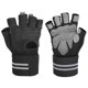 thumbnail image 1 of Hukapapa Guantes de Fitness para Levantamiento de Pesas, Guantes Deportivos de Medio Dedo Antideslizantes y Transpirables,Negro,L,, 1 of 5