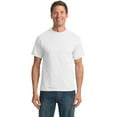 thumbnail image 3 of Port & Company Tall Core Blend Tee-XLT (White), 3 of 4