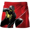 thumbnail image 2 of Pantalones cortos con estampado de Superhéroes para niños y niñas, traje de Marvel, Spiderman, informal, playa, dibujos animados Fivean unisex, 2 of 2