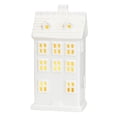 thumbnail image 1 of 1pcs，Holiday Tabletops Festive Light-Up Ceramic Christmas Village House Decor., 1 of 8