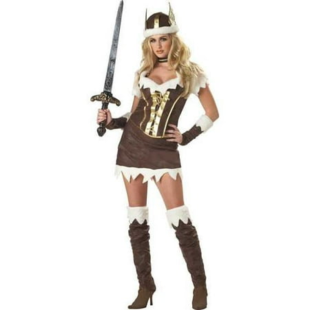 Adult Deluxe Sexy Viking Vixen Costume~Adult Deluxe Sexy Viking Vixen