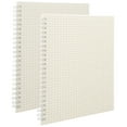 thumbnail image 2 of 2pcs Graph Paper Spiral Notebooks Math Engineering Grid Journal Note Books Notepads, 2 of 4