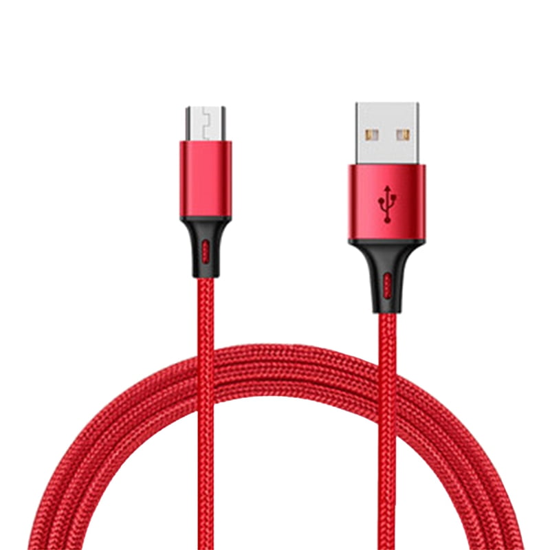 KABOER Long Micro USB Android Charging Cable 2M, Nylon Braided Android