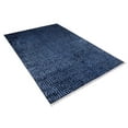 thumbnail image 5 of Iskitim Navy Modern Polyester Area Rugs for Living Room Washable Rugs Boho Moroccan Area Rug Soft Geometric Bohemian Distressed Indoor Rug for Bedroom Dining Room Office Foldable Nonslip Rug, 5 of 9