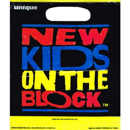 New Kids on the Block Vintage 1990 Favor Bags (8ct)
