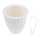 thumbnail image 4 of Maceta de riego automático de plástico ondulado Maceta hidropónica de flores de 13 cm de diámetro exterior L Blanco shamjiam Self Watering Flower Pot, 4 of 8