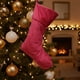 thumbnail image 5 of Decoraciones navideñas, adornos navideños, regalos navideños, calcetines navideños, calcetines suaves para decoración de escenas, accesorios colgantes, calcetines navideños de poliéster., 5 of 6