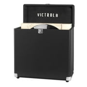 Victrola Collector Vinyl Record Storage Case (Black)
