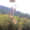 thumbnail image 2 of LOVIVER Carillon Vent Maison 4 Tubes Coeurs Concentriques Jardin Extérieur Décor, 2 of 6