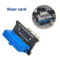 thumbnail image 4 of Placa base USB 3.0 Frontal 19PIN A 3.1 Convertidor de Encabezado de Panel Frontal CUTICAT Convertidor de placa base, 4 of 8