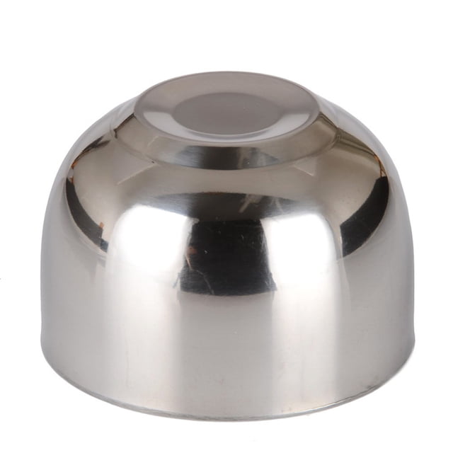 Agiferg Men's Durable Shave Soap Cup Double Layer Stainless Steel Insulation Smooth Mug