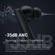 thumbnail image 4 of HAYLOU X1 Pro, Auriculares inalámbricos verdaderos con cancelación dual de ruido, Cancelación dual i Meterk Negro, 4 of 7