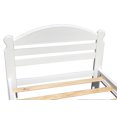 thumbnail image 6 of Twin XL Bed White Finish Arizona Wooden Single Bed Frame, 6 of 6