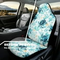 thumbnail image 5 of Yuyamidu Sea Turtle Car Seat Covers Front Seat Protective Accessories 2 PCS Set Starfish Vehicle Seat Cover Universal Fit Cars, Sedan, Truck, SUV, 5 of 6