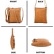 thumbnail image 4 of Bolsos cruzados para mujer Bolsos de viaje de cuero de tamaño mediano Bolsos cruzados para mujer, 4 of 6