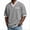 Style1-Gray mens shirts, variant on Mceream Henley Shirts for Men Short Sleeve with Pocket Casual Basic Tee Shirts Textured Color Contrast Tshirts Soft Knitted Vacation Clothes Trendy Tunic Tops Plus Size Beige XXL