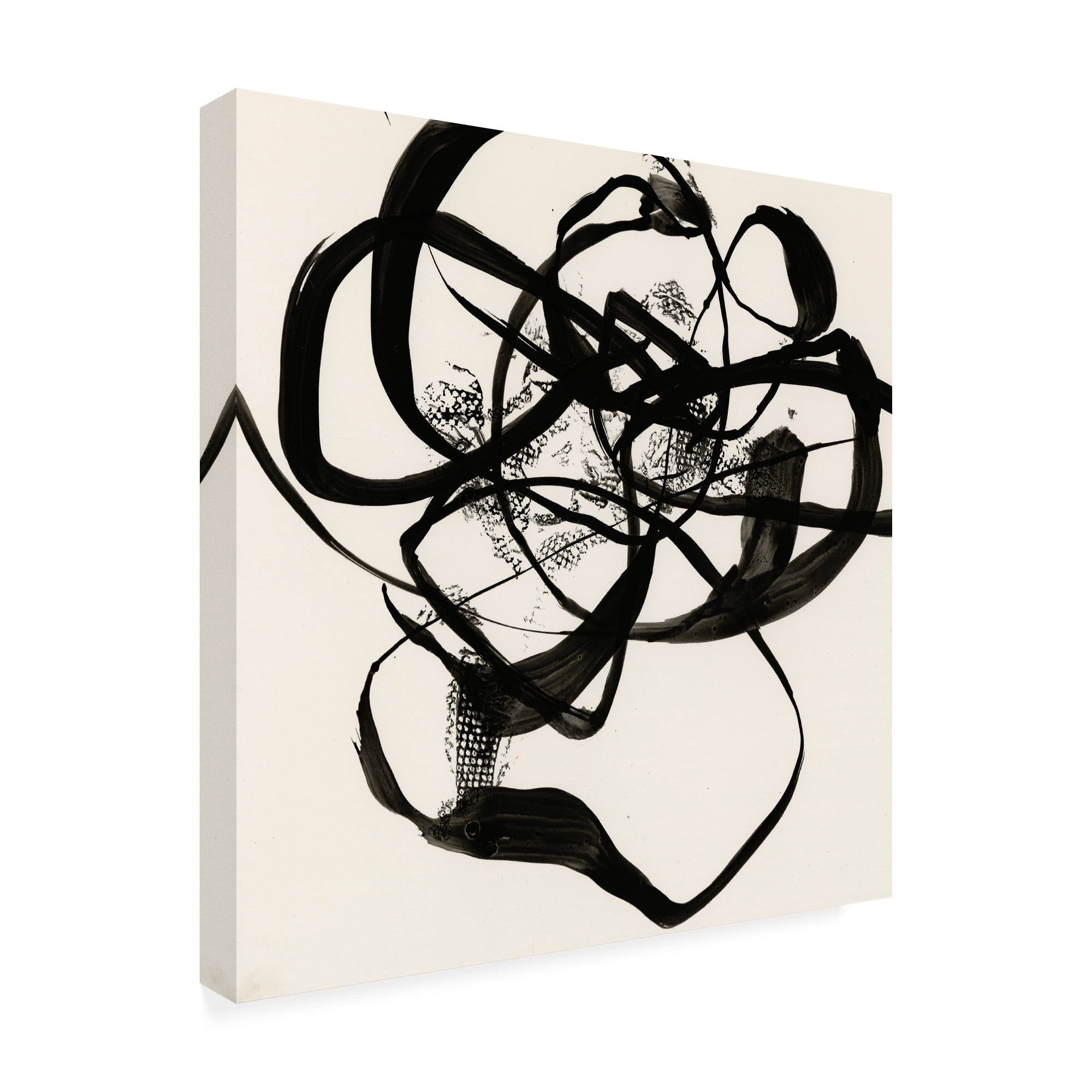 Trademark Fine Art 'Sumi E Abstract I' Canvas Art by Jennifer Goldberger