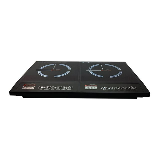 Parrilla de Inducción E Cocinare Doble Negra