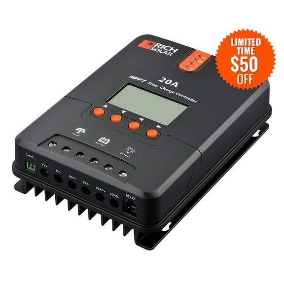 20 Amp MPPT Solar Charge Controller