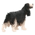 thumbnail image 2 of Cocker Spaniel Figurines, Simulation de Modèle Éducatif Cocker Spaniel pour Jouets pour Enfants PL127-1314 Noir, 2 of 8