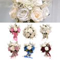 thumbnail image 3 of Elegant Bohemian Artificial Roses Floral Arrangement For Weddings And Events, 3 of 6
