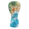 thumbnail image 2 of Yuyamidu Hawaii Seaside Golf Club Head Covers for Driver Fairway Woods Headcovers Starfish Golf Club Covers PU Leather Golf Club Headcover, 2 of 7