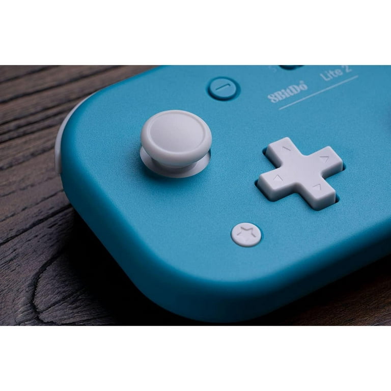 8BitDo Lite 2 BT Gamepad - Turquoise, Motion Control for Switch