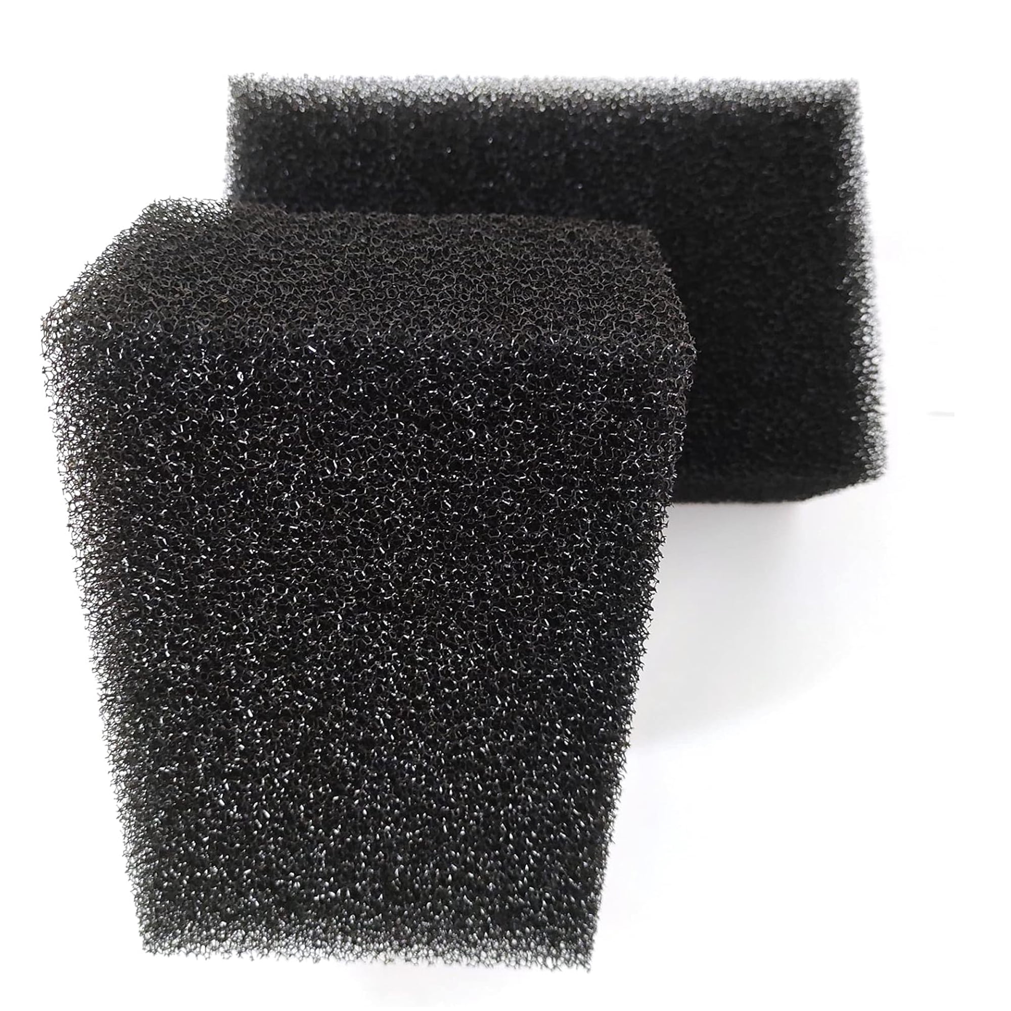 Qzbhct 6 Pack Foam Sponge Insert Cut-to-Size Bio Filter Media Pad for Aquarium Fish Tank Filtration Systems, 7.5" * 4.7" * 2.75"