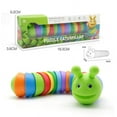 thumbnail image 1 of Slug Fidget Toy - Sensory Slug 3D, Flexible Decompression Slug for Relaxing, Friendly Articulated Slug Fidget Toy, Hand Sensory Toy for Adults, 1 of 4