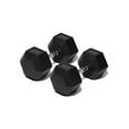 thumbnail image 1 of Par Mancuerna Hexagonal 65 Lb con Revestimiento en Goma MDFitness Pesa, Dumbbell MDFitness Hexagonal Recubierta, 1 of 7