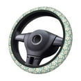 thumbnail image 4 of Naloa Lilies Flowers Elastic Steering Wheel Cover, Auto Steering Wheel Cover – 15 Inch , Comfortable Grip, Fit Suvs,Vans Cars,Trucks, 4 of 8