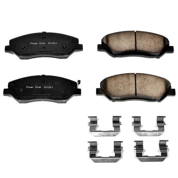 Power Stop Front Z17 Evolution Ceramic Brake Pads with Hardware 17-1202