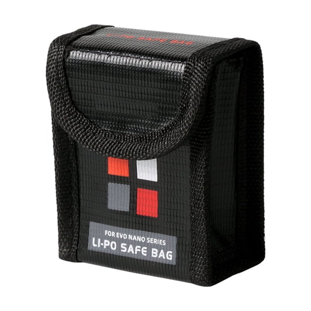Black Drone Explosion-proof Battery Storage Bag Flame Retardant Bag For Nano Spare Part Accessory