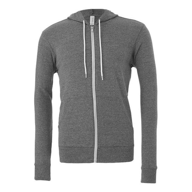 Sudadera con capucha y cierre completo de felpa de esponja Bella+Canvas bella lienzo 3739