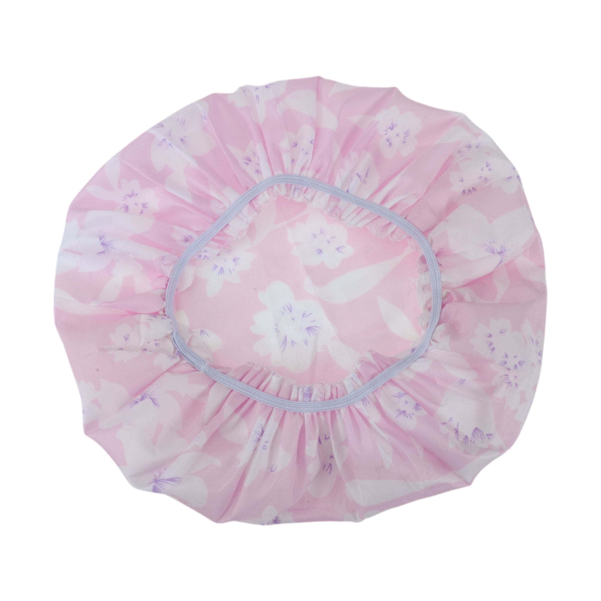 Unique Bargains Reusable Shower Cap 2 Pcs Pink