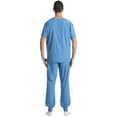 thumbnail image 3 of Just Love Men's 2-Piece V-Neck Medical Scrub Set (Ceil Stretch Fabric, X-Small), 3 of 3