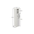 thumbnail image 2 of Kalune Design - Star - White Bathroom Cabinet, 2 of 5