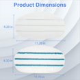 thumbnail image 2 of Paquete de 6 Repuestos de Almohadillas para Mopa a Vapor Laukowind para PurSteam ThermaPro, 2 of 9