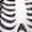 White, variant on EnJoCho Girls Halloween Skeleton Dress 3-Piece Set - Tutu Skirt with Gloves & Headband, Stage Performance Dance Outfit for Kids Gothic Graphic Print Top