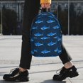 thumbnail image 2 of Disketp Cute Shark Mochila Escolar de 15 Pulgadas, Mochila Ligera para Estudiantes, Viajes y Trabajo, Cómoda y Resistente para el Uso Diario, 2 of 6