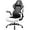 White, variant on GTPLAYER Video Gaming Chair, Ergonomic Computer Gaming Chair with Flip-Up Armrests and Adjustable Height, Comfortable Desk Chairs with Built-in Lumbar Support, Recliner with 360°Swivel (Oil Red)