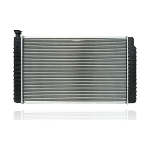Radiator - Pacific Best Inc. Fit/For 1788 96-00 Chevrolet GMC Pickup Automatic Transmission 4.3L - With Engine Oil Cooler - Plastic Tank/Aluminum Core, 1-Row Fits select: 1996-2000 CHEVROLET GMT-400