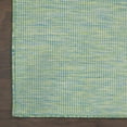 thumbnail image 4 of 8' Blue Power Loom Runner Rug, 4 of 8