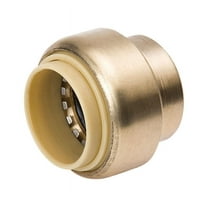 BK Products  ProLine  3/4  Push   Brass  Cap